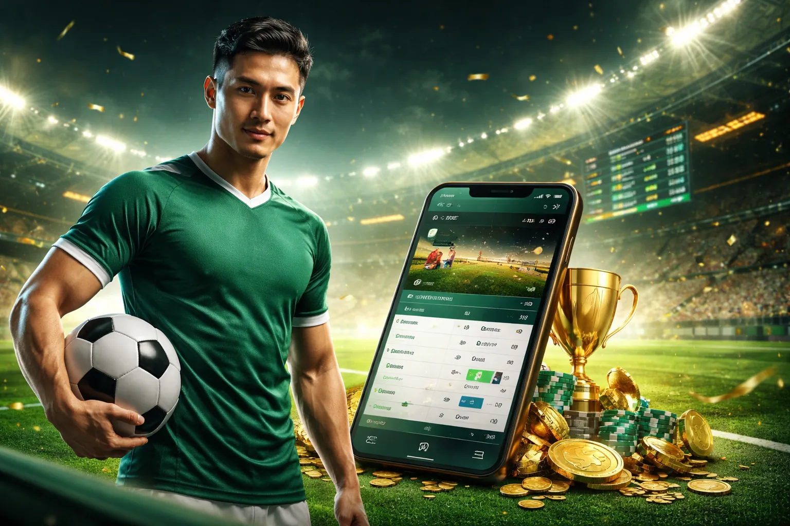Hình ảnh giao dịch tài chính an toàn, đại diện cho quy trình nạp rút tiền tại AX88 BET